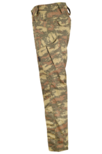 A picture of the back side of a camouflage pattern.