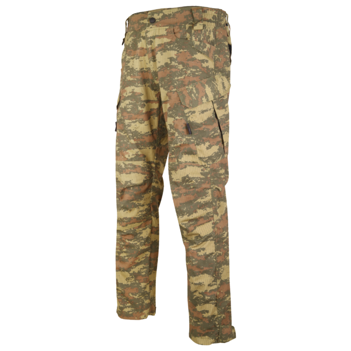 A picture of some camouflage pants.